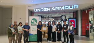 Under Armour Malaysia and Osimal Foundation at the donation handover